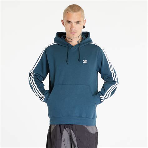 adidas Originals 3 Stripe Fleece Hoodie 